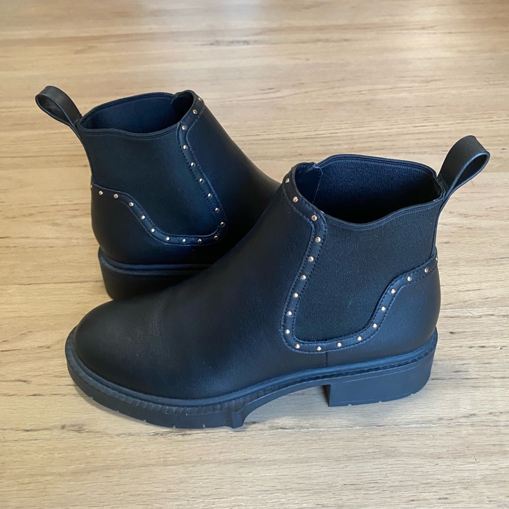 Coach Lory Leather Bootie Black - Picture 6 of 10